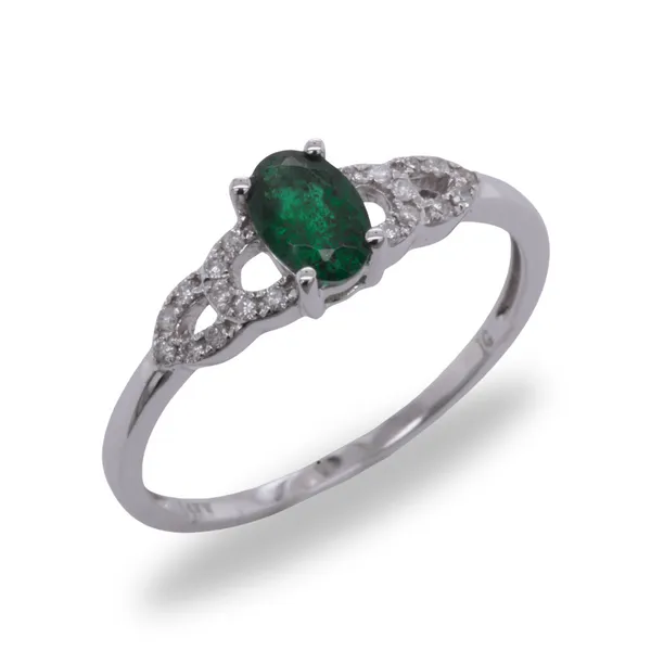 Emerald And Diamond Ring similar item image
