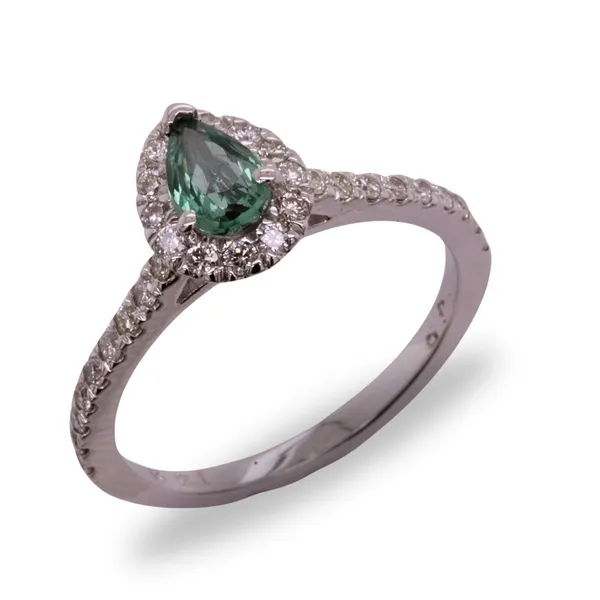 Alexandrite And Diamond Ring Rasmussen Diamonds Mount Pleasant, WI