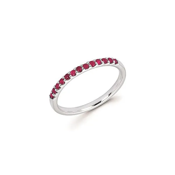 Ruby Stackable Ring Rasmussen Diamonds Mount Pleasant, WI