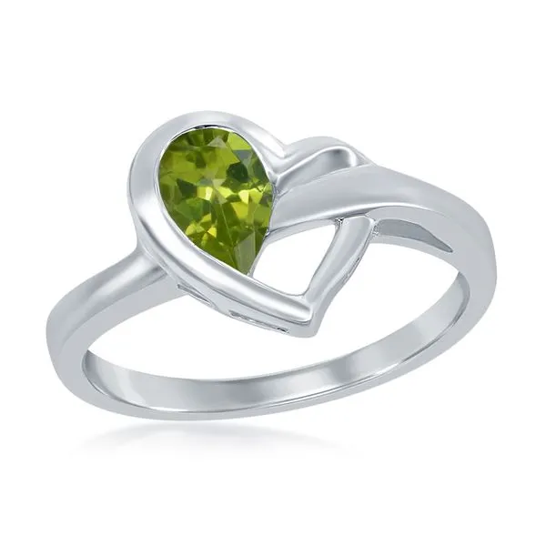 Peridot Ring Rasmussen Diamonds Mount Pleasant, WI