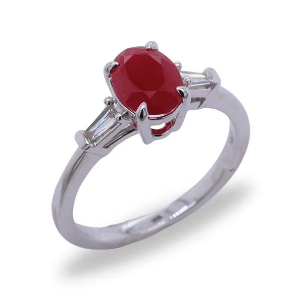 Ruby And Diamond Ring Rasmussen Diamonds Mount Pleasant, WI