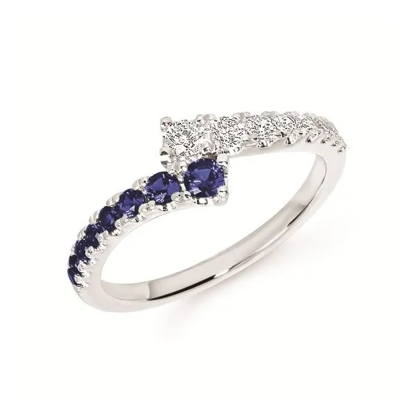 Sapphire and Diamond Ring