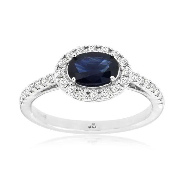 Sapphire And Diamond Ring Rasmussen Diamonds Mount Pleasant, WI