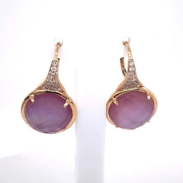 18K ROSE GOLD DOVES 