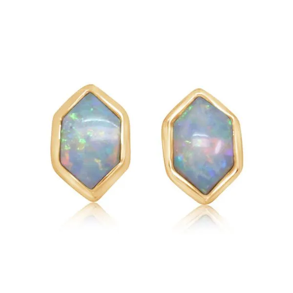 Australian Opal earrings Rasmussen Diamonds Mount Pleasant, WI