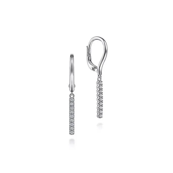 Gabriel and Co. 0.12CT Diamond Earrings Rasmussen Diamonds Mount Pleasant, WI