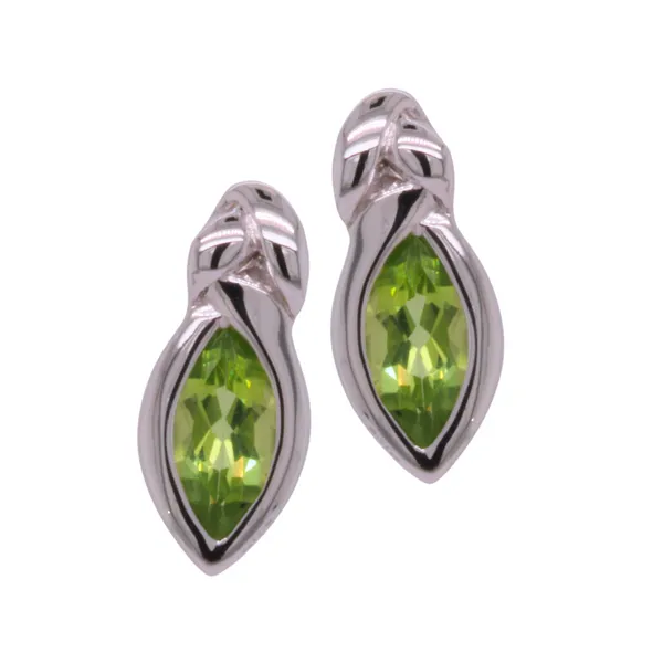 Marquise Peridot Earrings Rasmussen Diamonds Mount Pleasant, WI