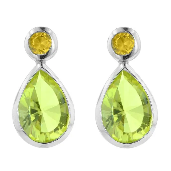 Lemon Citrine Earrings