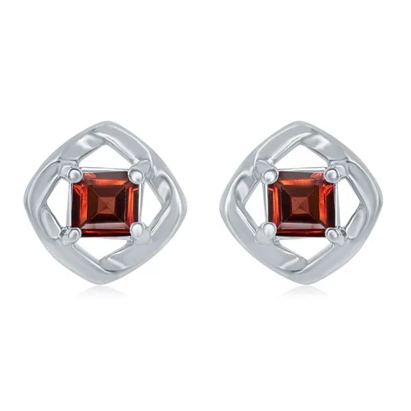 Garnet Earrings Rasmussen Diamonds Mount Pleasant, WI