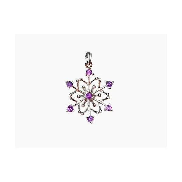 Sterling Silver Sapphire Pendant Rasmussen Diamonds Mount Pleasant, WI