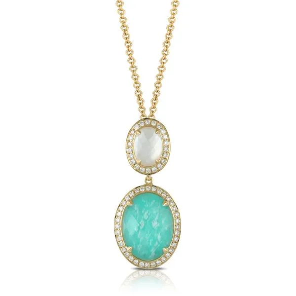 Doves Clear Quartz Necklace Rasmussen Diamonds Mount Pleasant, WI