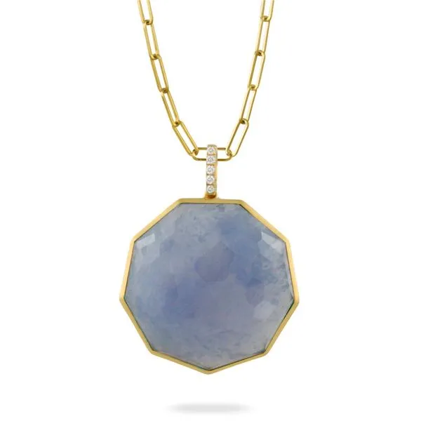 Doves Chalcedony Pendant Rasmussen Diamonds Mount Pleasant, WI