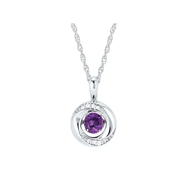 Sterling Silver Amethyst Pendant Rasmussen Diamonds Mount Pleasant, WI