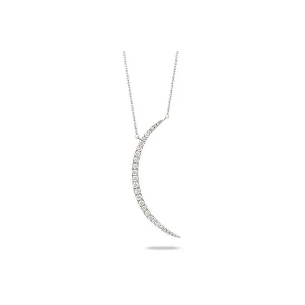 Doves .23Ct Diamond Crescent Necklace Rasmussen Diamonds Mount Pleasant, WI