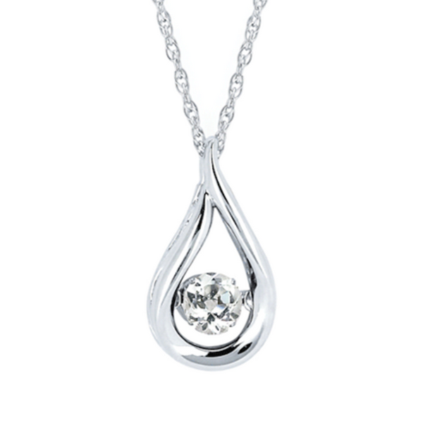 Sterling Silver Sapphire Pendant Rasmussen Diamonds Mount Pleasant, WI