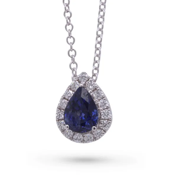 Sapphire and Diamond Pendant similar item image