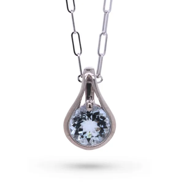Aquamarine Pendant Rasmussen Diamonds Mount Pleasant, WI