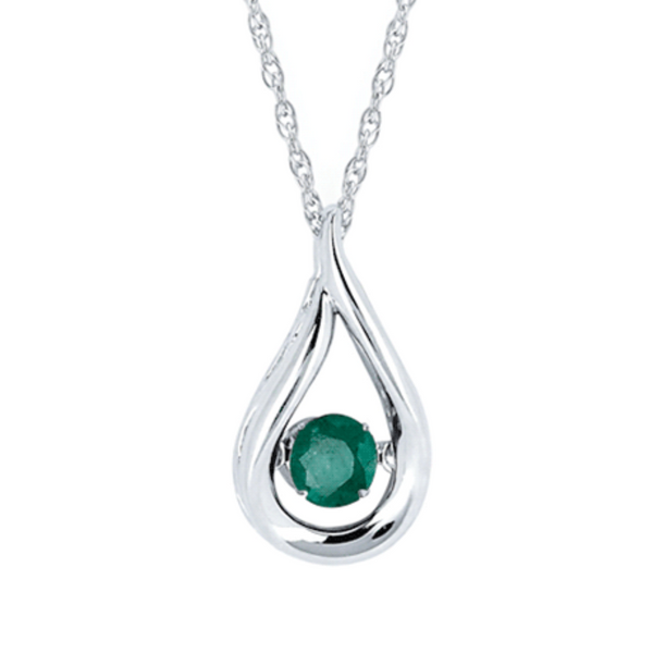 Emerald Pendant Rasmussen Diamonds Mount Pleasant, WI