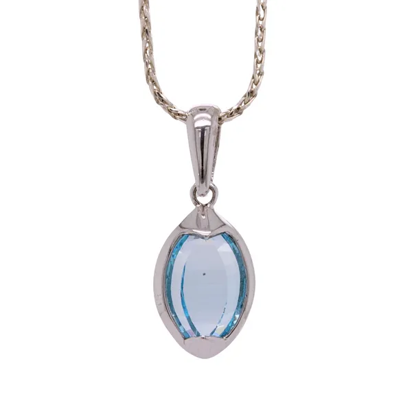 Blue Topaz Pendant Rasmussen Diamonds Mount Pleasant, WI