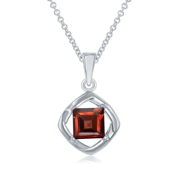 Garnet Pendant Rasmussen Diamonds Mount Pleasant, WI