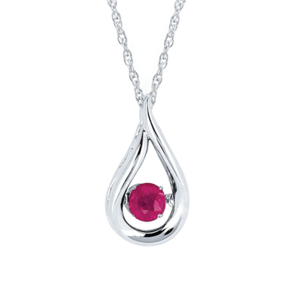 Ruby Pendant Rasmussen Diamonds Mount Pleasant, WI