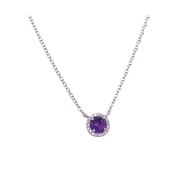 9ct White Gold 2.40ct Amethyst Necklace – Jessop Jewellers
