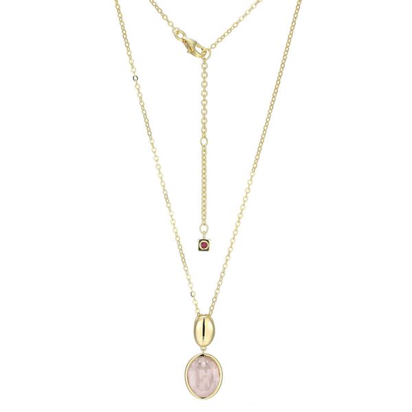 Rose Quartz Necklace Rasmussen Diamonds Mount Pleasant, WI