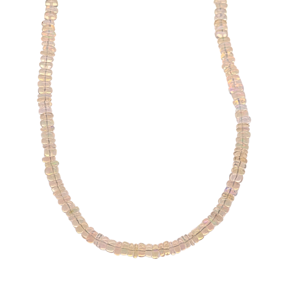 32.57 CTW Ethiopian Opal Bead Necklace Rasmussen Diamonds Mount Pleasant, WI