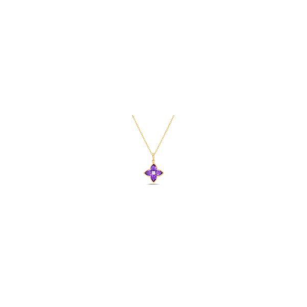 Amethyst And Diamond Pendant Rasmussen Diamonds Mount Pleasant, WI