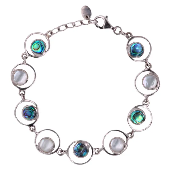 Mother Of Pearl And Abalone Bracelet Rasmussen Diamonds Mount Pleasant, WI