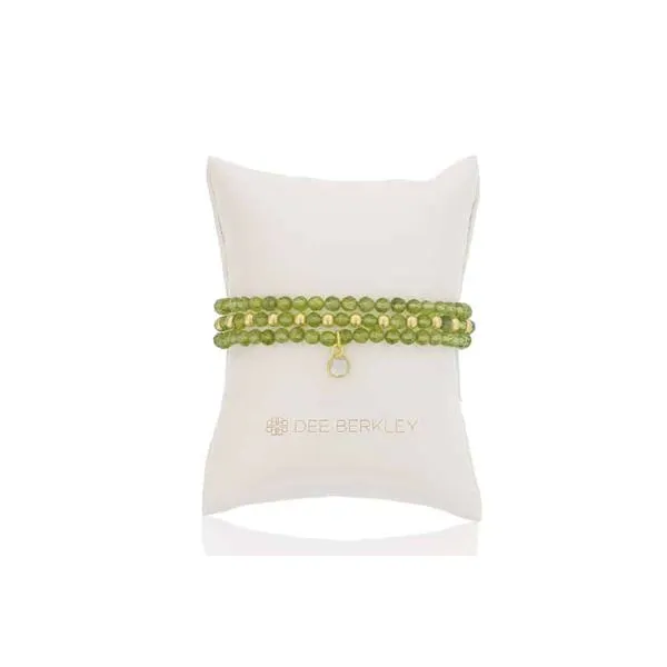 Dee Berkley Peridot Bead Bracelet Rasmussen Diamonds Mount Pleasant, WI