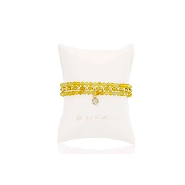 Dee Berkley Citrine Bead Bracelet Rasmussen Diamonds Mount Pleasant, WI