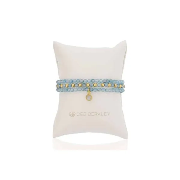 Dee Berkley Blue Topaz Bead Bracelet Rasmussen Diamonds Mount Pleasant, WI