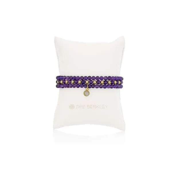 Dee Berkley Amethyst Bead Bracelet Rasmussen Diamonds Mount Pleasant, WI