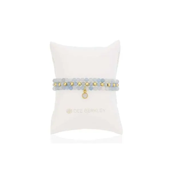 Dee Berkley Aquamarine Bead Bracelet similar item image