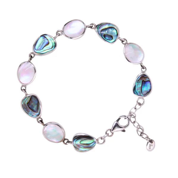 Mother-Of-Pearl And Abalone Bracelet similar item image