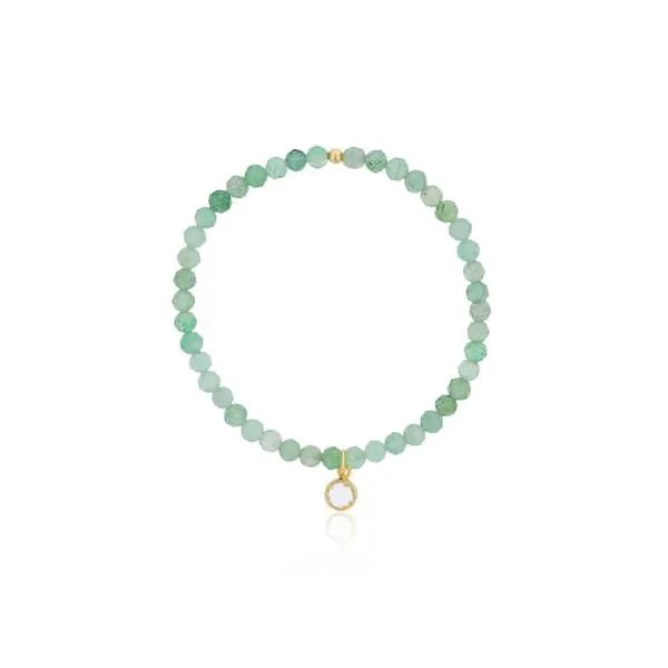 Dee Berkley Emerald Charm Bracelet Rasmussen Diamonds Mount Pleasant, WI