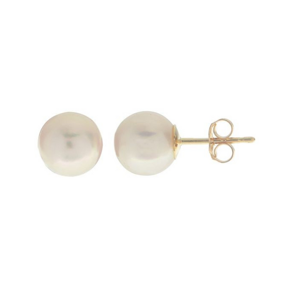 8mm Freshwater Pearl Earrings Rasmussen Diamonds Mount Pleasant, WI