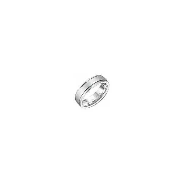 White Gold Mens Wedding Band similar item image
