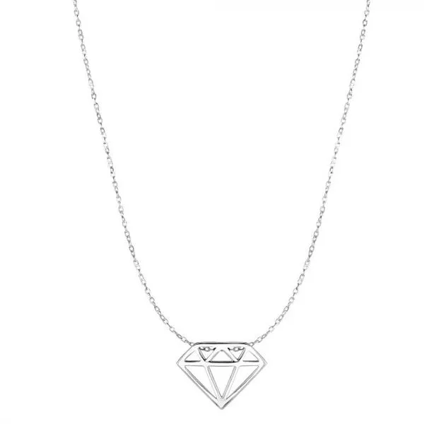 White Gold Pendant Rasmussen Diamonds Mount Pleasant, WI