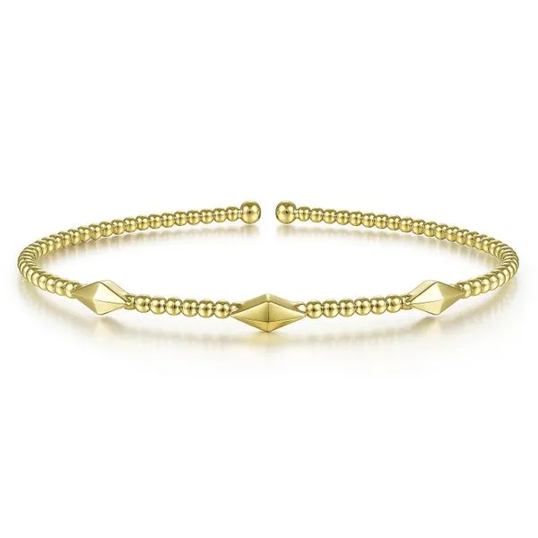 Gabriel and Co. Yellow Gold Bracelet Rasmussen Diamonds Mount Pleasant, WI