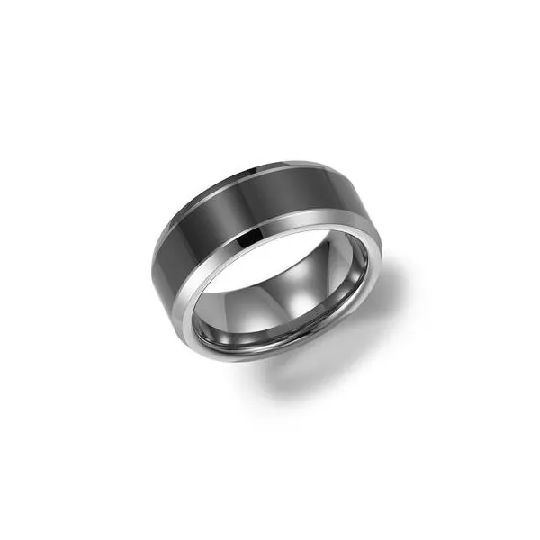 Tungsten Carbide Mens Wedding Band Rasmussen Diamonds Mount Pleasant, WI