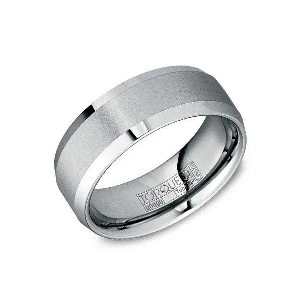 Tungsten Carbide Mens Wedding Band Rasmussen Diamonds Mount Pleasant, WI