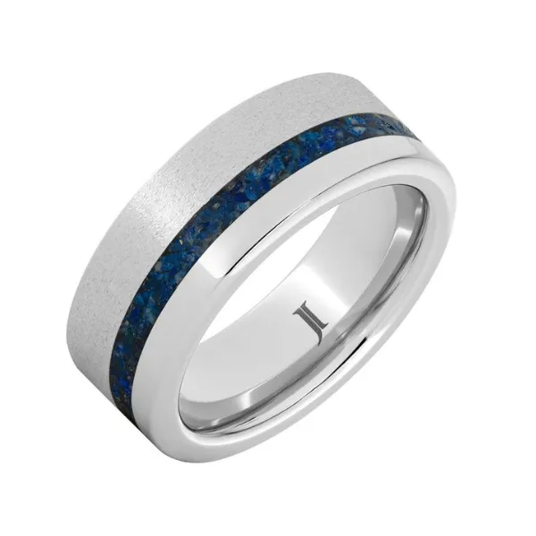 Serinium® Men’s Ring With Lapis Lazuli Inlay Rasmussen Diamonds Mount Pleasant, WI