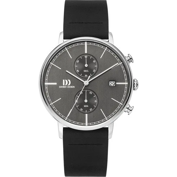 Danish Design Stainless Steel Leather Watch Rasmussen Diamonds Mount Pleasant, WI