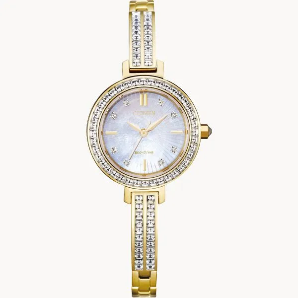 Citizen Silhouette Crystal Timepiece Rasmussen Diamonds Mount Pleasant, WI