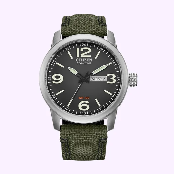 Citizen Men's Green Strap Watch Rasmussen Diamonds Mount Pleasant, WI