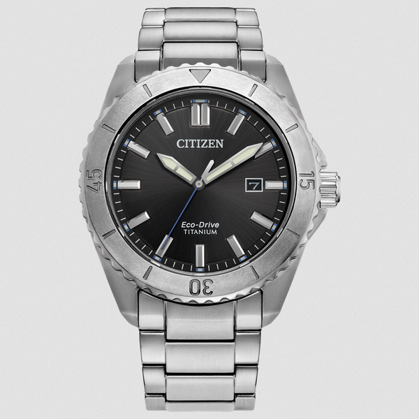 Citizen Silver-Tone Super Titanium Timepiece Rasmussen Diamonds Mount Pleasant, WI