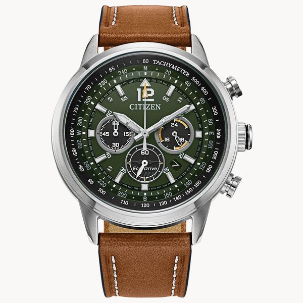 Citizen Avion Vintage-Inspired Chrono Timepiece Rasmussen Diamonds Mount Pleasant, WI