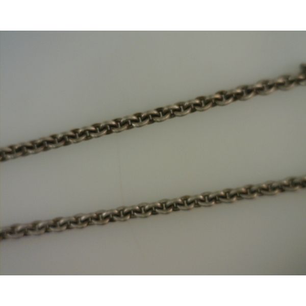 Sterling silver cable chain Rasmussen Diamonds Mount Pleasant, WI
